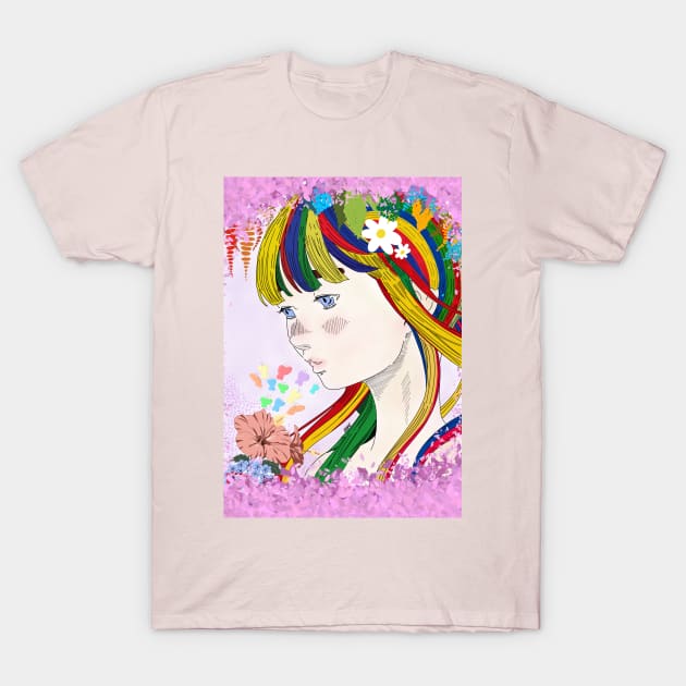 Aiko Tanaka T-Shirt by mafvelaris